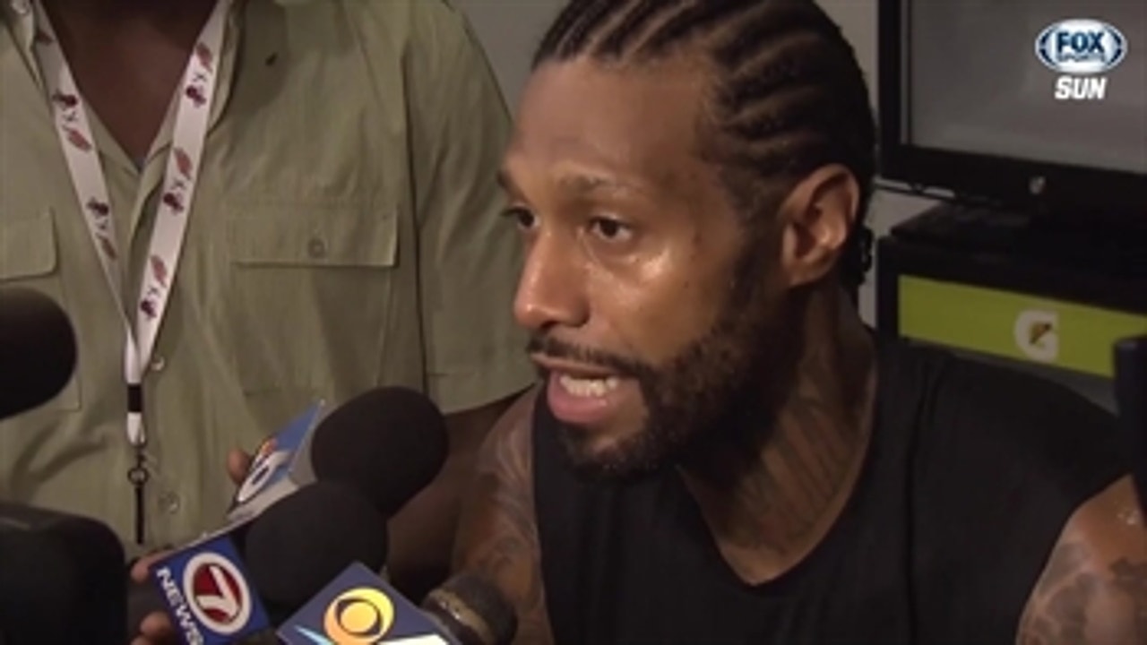 James Johnson discusses team chemistry going into the playoffs