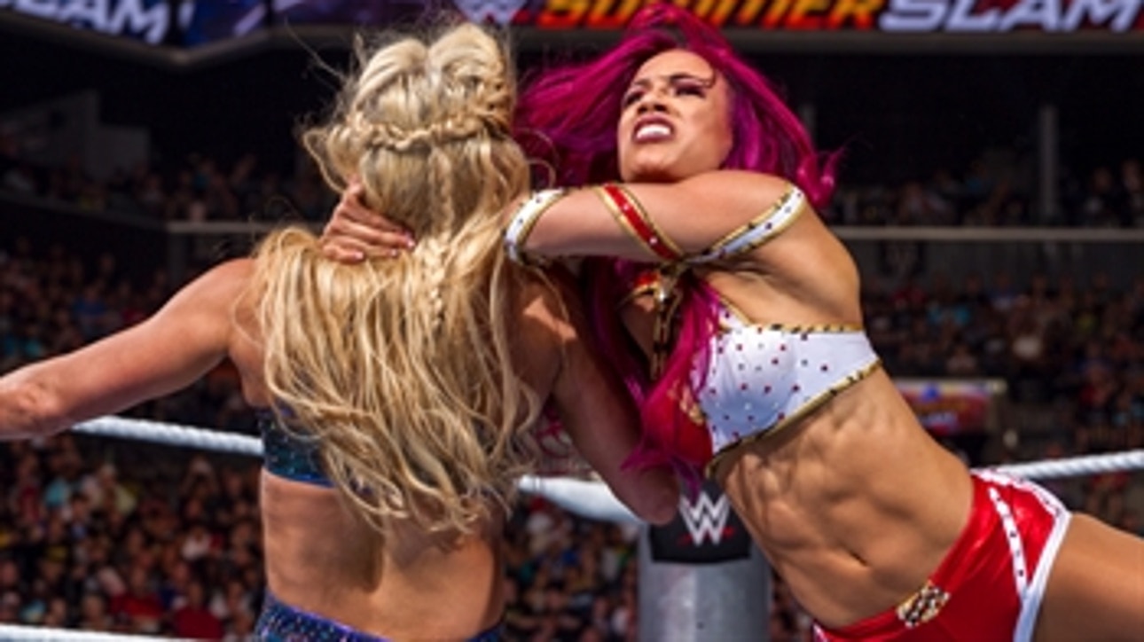 Sasha Banks vs. Charlotte Flair - WWE Women's Title Match: SummerSlam 2016 (Full Match)