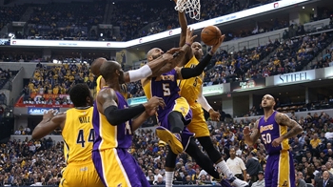 Stuckey's double-double helps Pacers rout Lakers