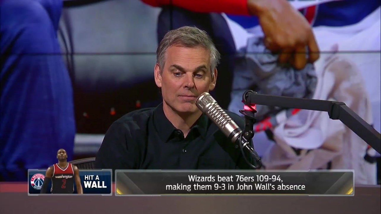 Colin reacts to the Washington Wizards improving to 9-3 without John Wall ' THE HERD