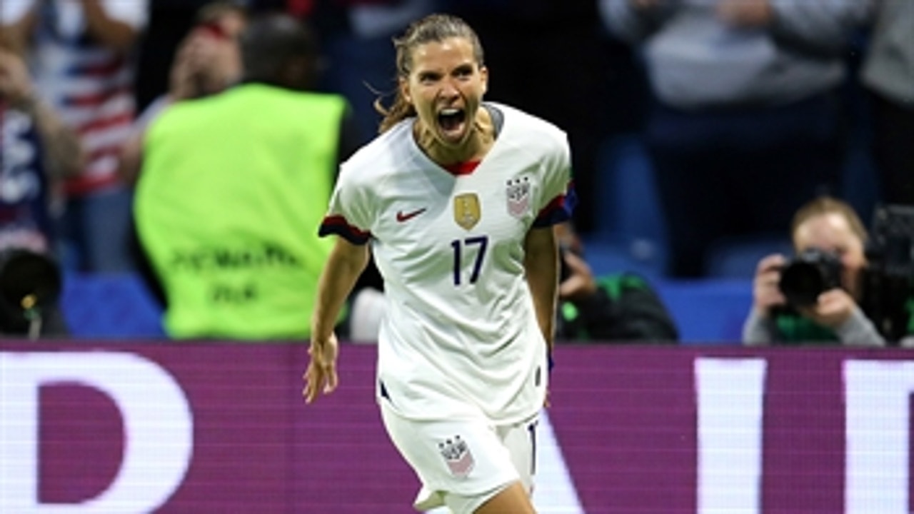 Tobin Heath scores United States' record 18th group stage goal ' 2019 FIFA Women's World Cup™