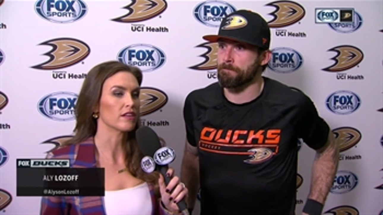 Erik Gudbranson reflects on frustrating shutout loss | Ducks LIVE