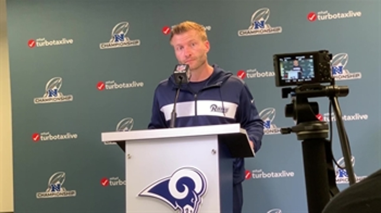 Sean McVay discusses prep for Saints, LA embracing the Rams