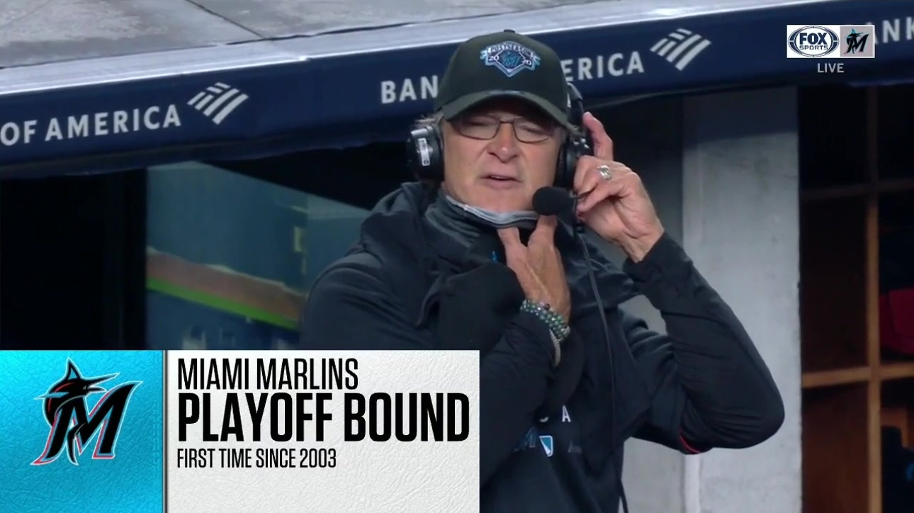 Don Mattingly on Marlins securing spot in postseason