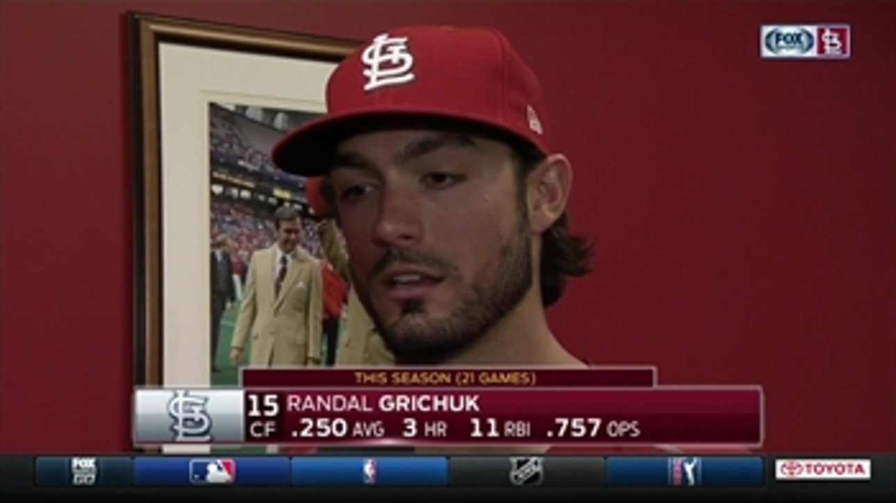 Grichuk didn't envision a hero role for himself against Jays