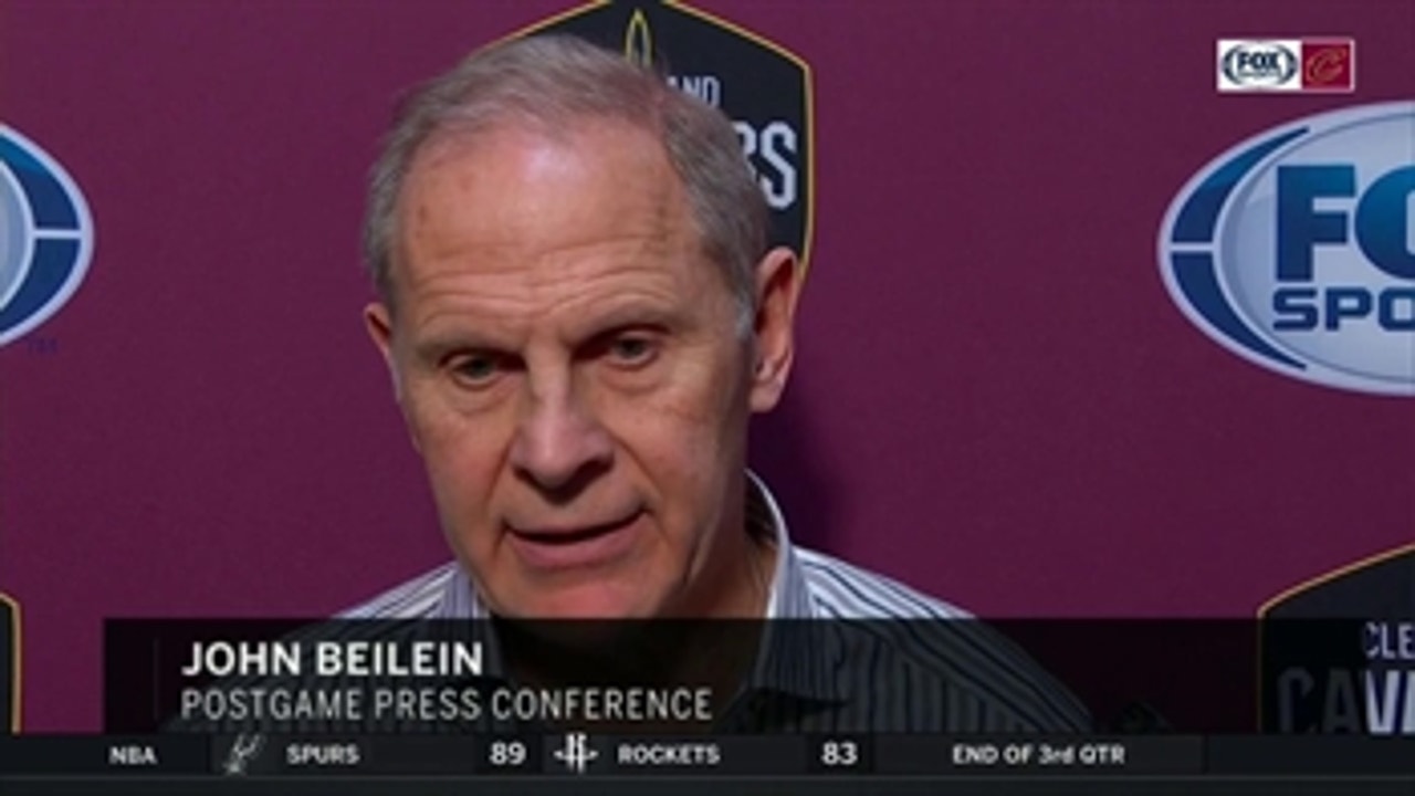 John Beilein continues to harp on Cavs communicating, getting back on defense