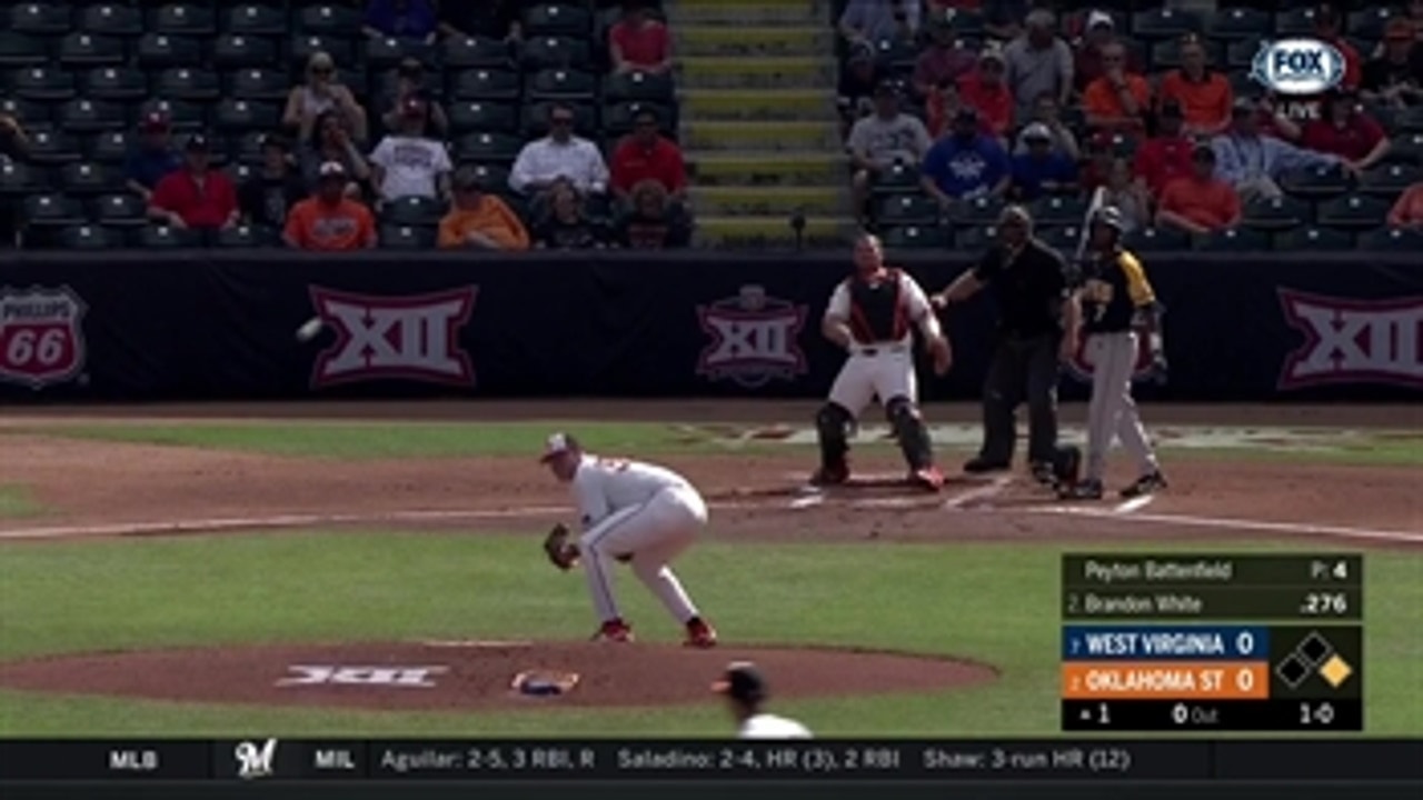 WATCH: West Virginia vs. Oklahoma State ' Big 12 Baseball Tournament