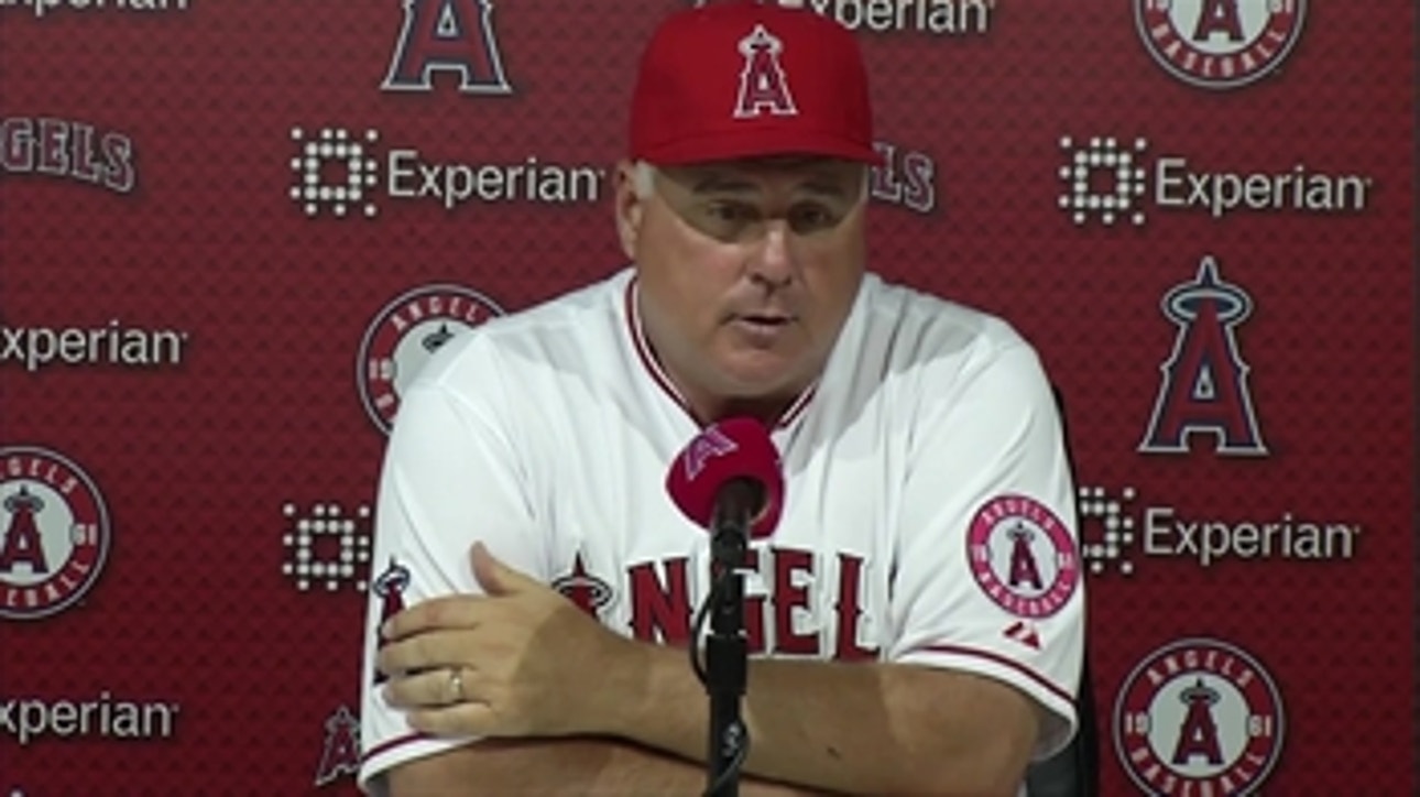 Mike Scioscia: Matt Shoemaker​ was ahead of the count most of the night