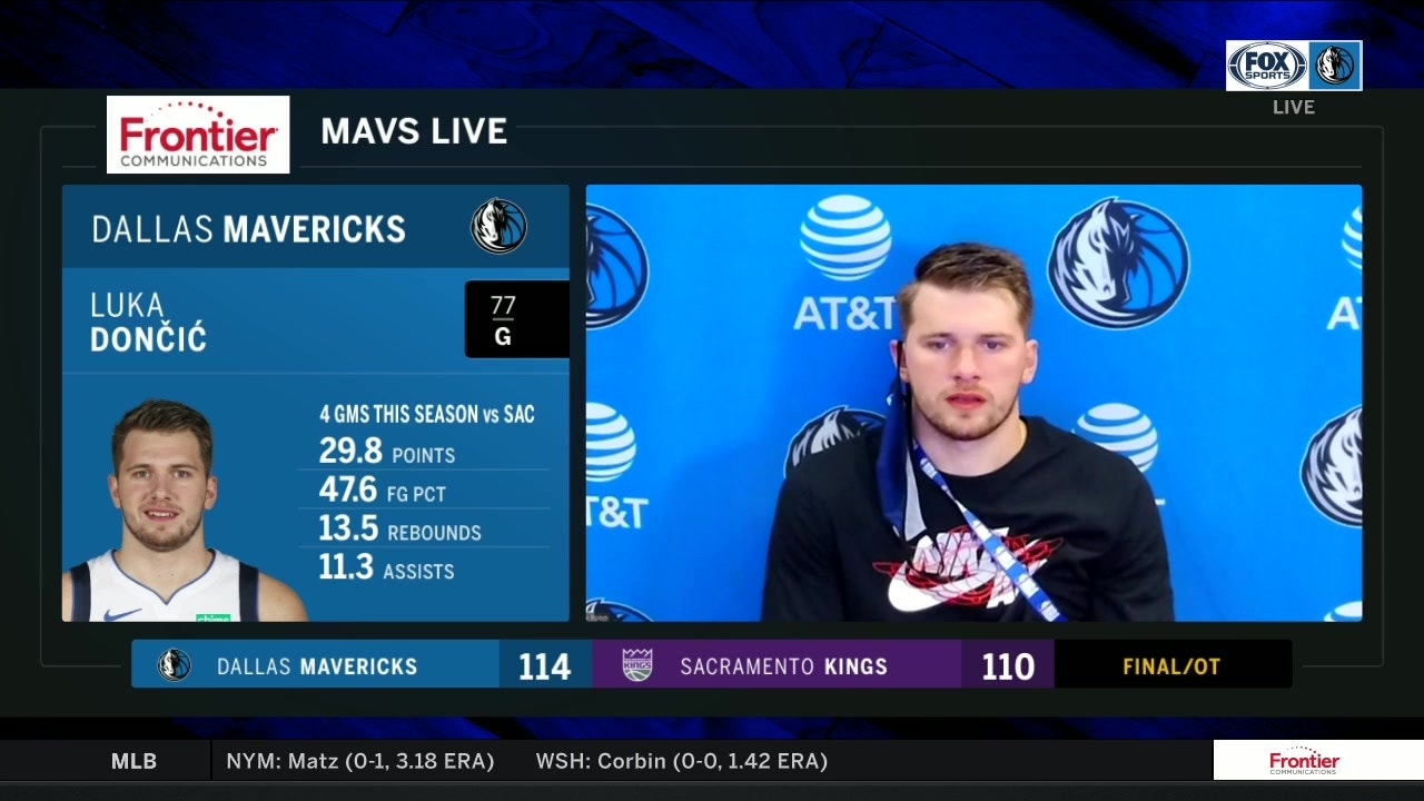 'I think we played great' - Luka Doncic | Mavs Live