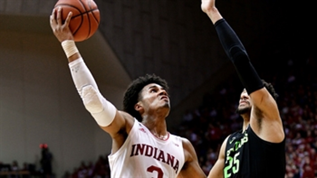 Justin Smith scores a career-high 24 points in Indiana's upset of No. 6 Michigan State