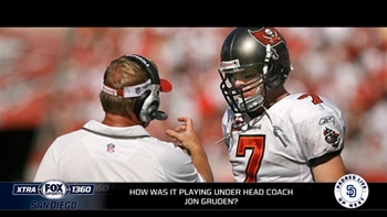 What's it like to play for Jon Gruden?