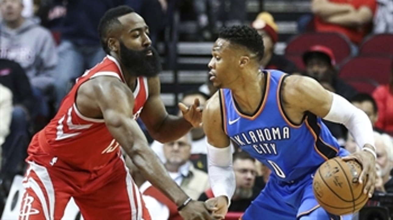 Marcellus Wiley is 'impressed' by James Harden and Russell Westbrook's offensive streaks