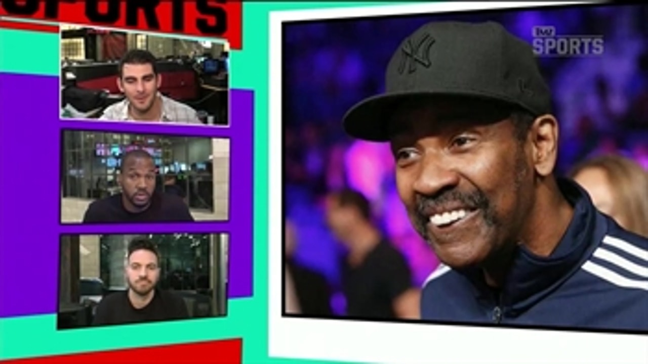 Denzel Washington really hates this picture from the Mayweather fight - 'TMZ Sports'