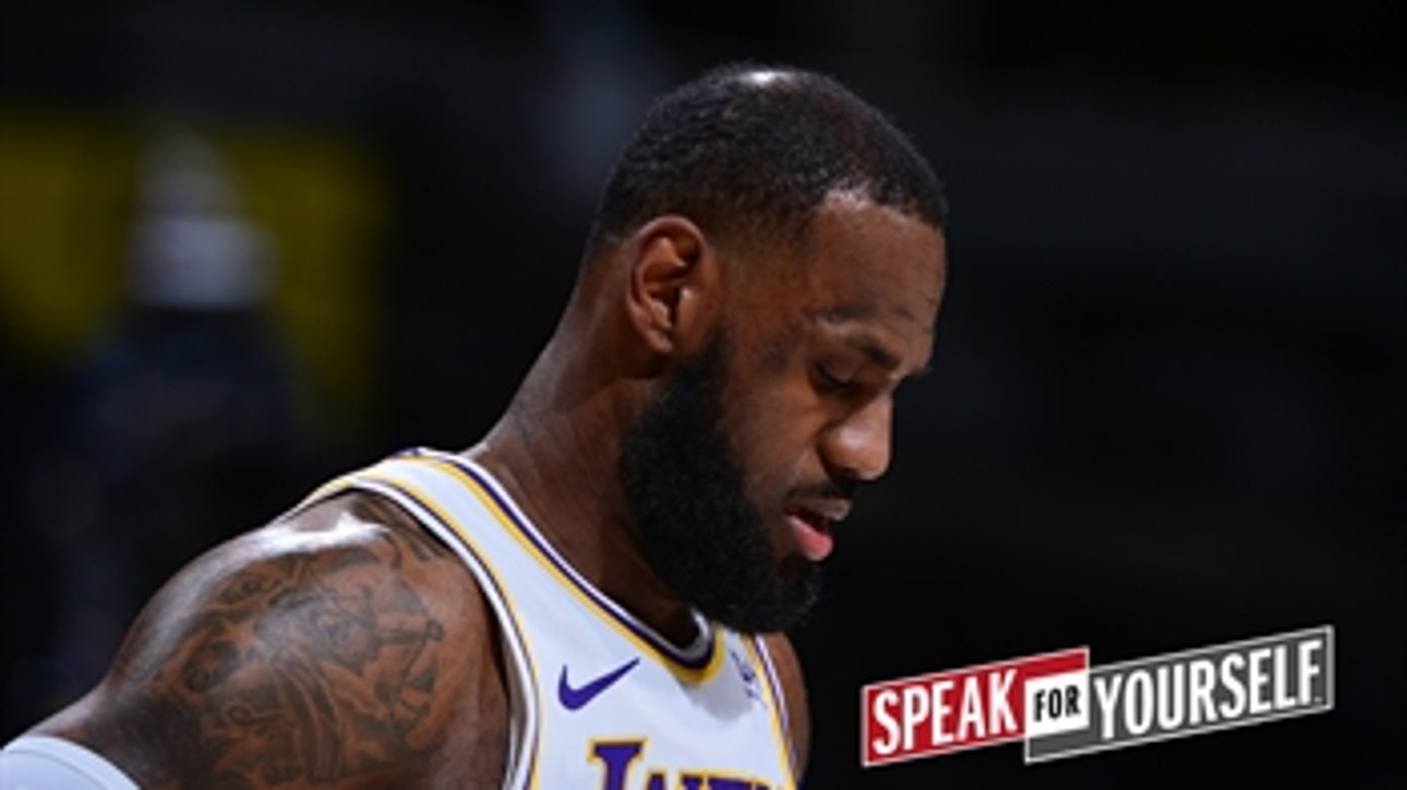 Marcellus Wiley explains why LeBron James chasing the MVP is a mistake I SPEAK FOR YOURSELF