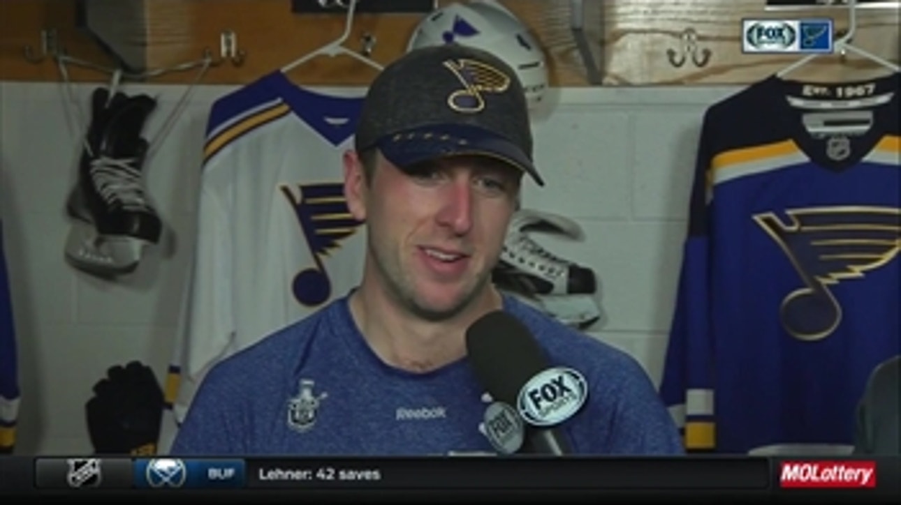 Allen after Blues win: 'It's been a long couple weeks for me ... I felt pretty solid'