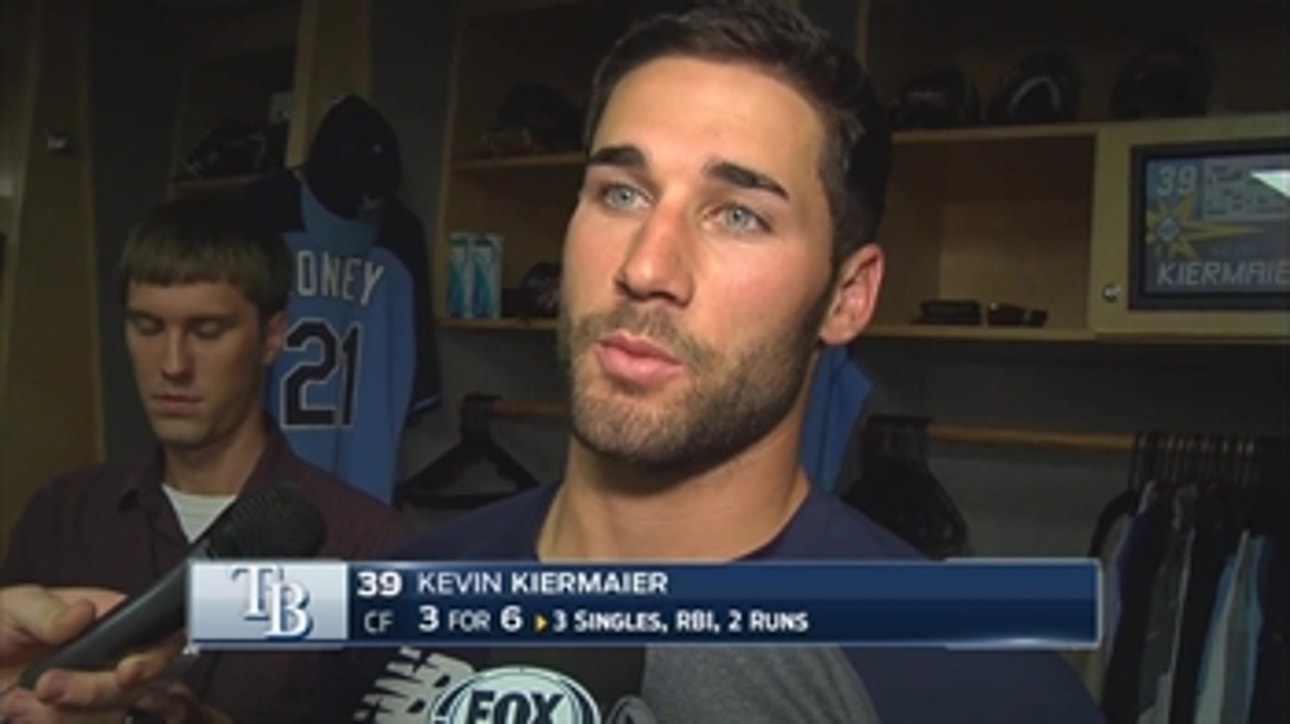Rays' Kiermaier: 'I'm just trying to keep it simple'
