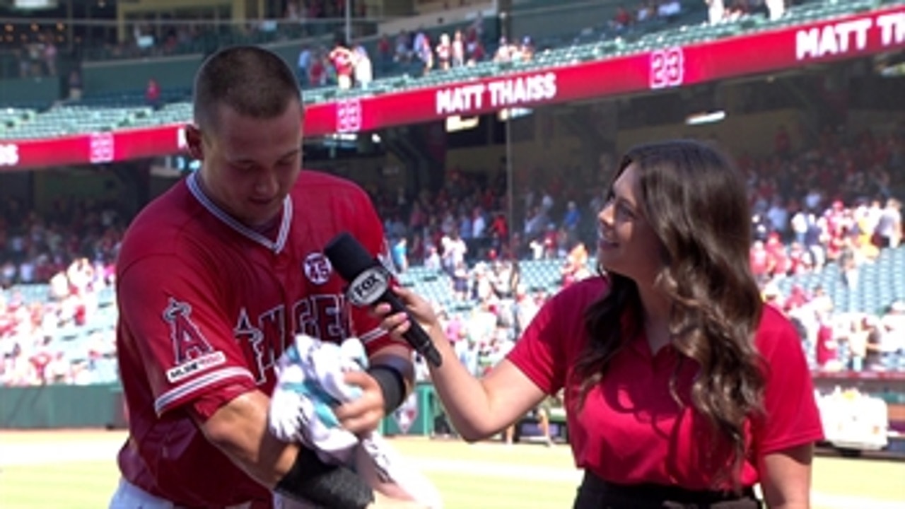 Matt Thaiss leads the Angels to victory 5-4