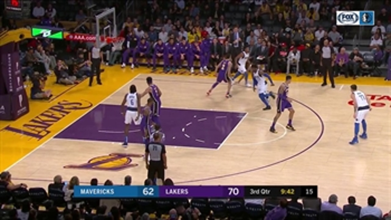 HIGHLIGHTS: Matthews slicing through the Laker defense ' Dallas Mavericks at LA Lakers