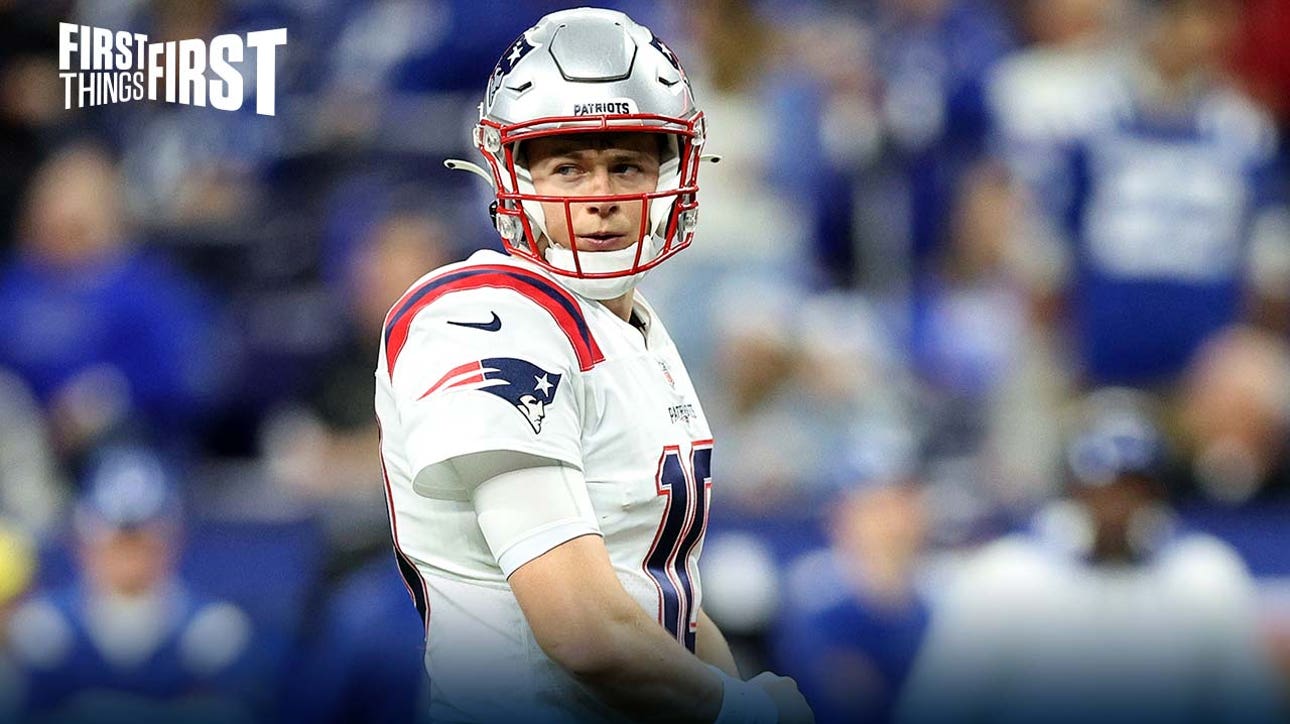 Nick Wright on Patriots' loss to Colts: Bill Belichick does not believe in Mac Jones I FIRST THINGS FIRST