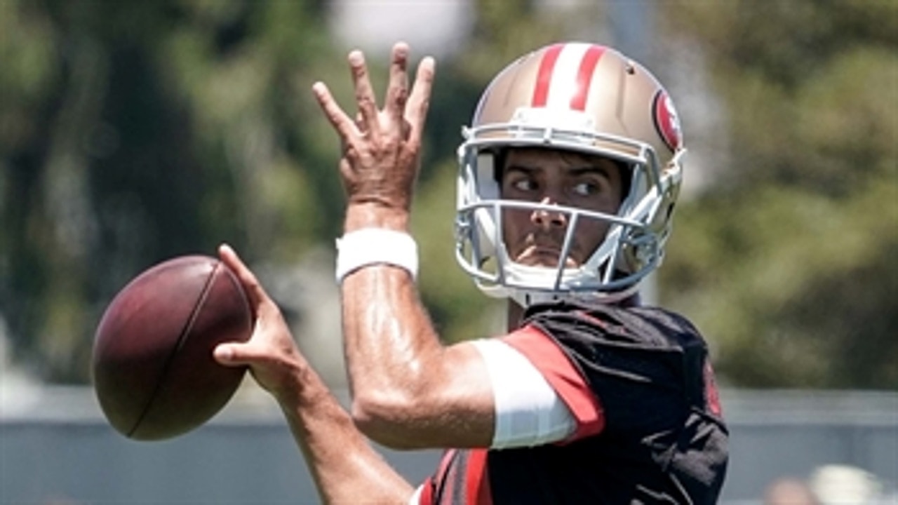 Jason Whitlock details why the 49ers should be a little concerned about QB Jimmy Garoppolo