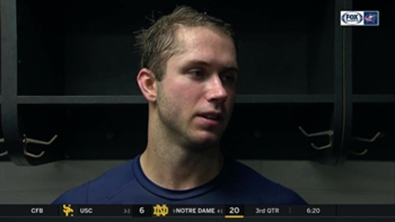 Ryan Murray was proud of Blue Jackets' defensive effort vs. Canes