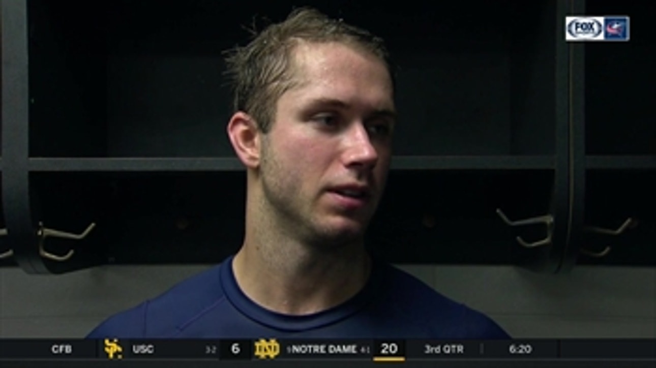 Ryan Murray was proud of Blue Jackets' defensive effort vs. Canes