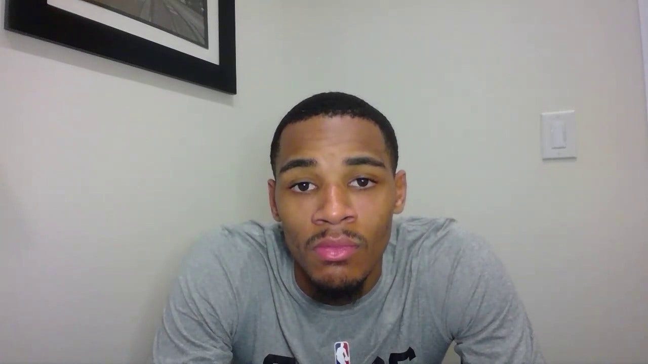 Dejounte Murray on Trey Lyles: 'He's a great teammate'