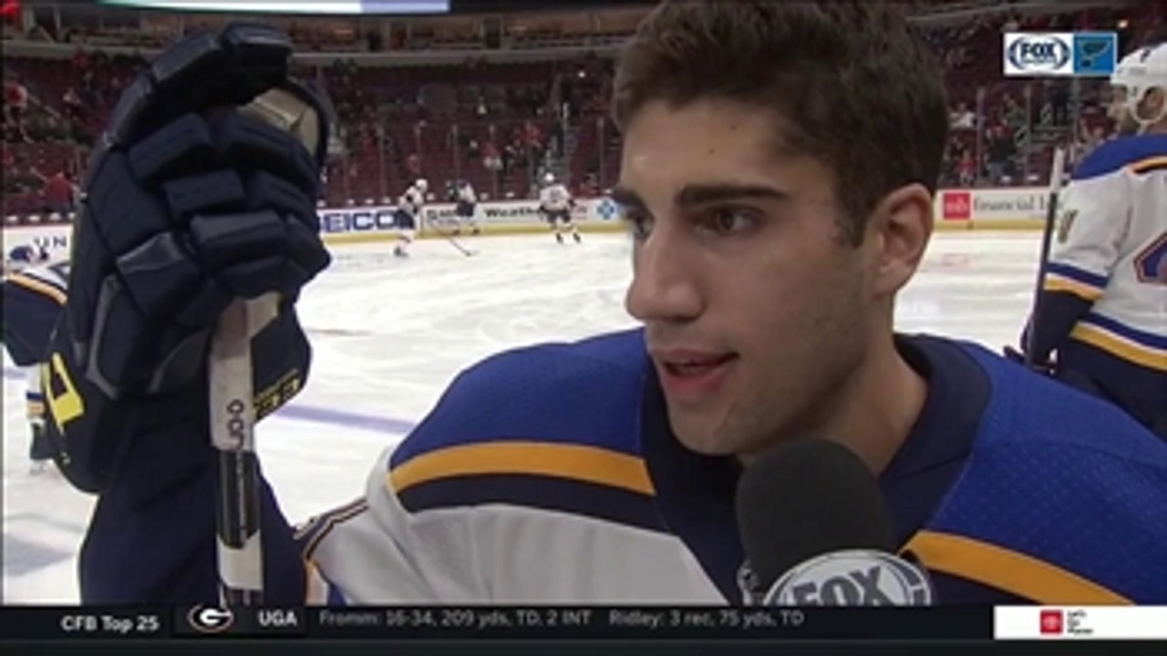 Jordan Schmaltz on playing against his brother, Nick: 'This is awesome'