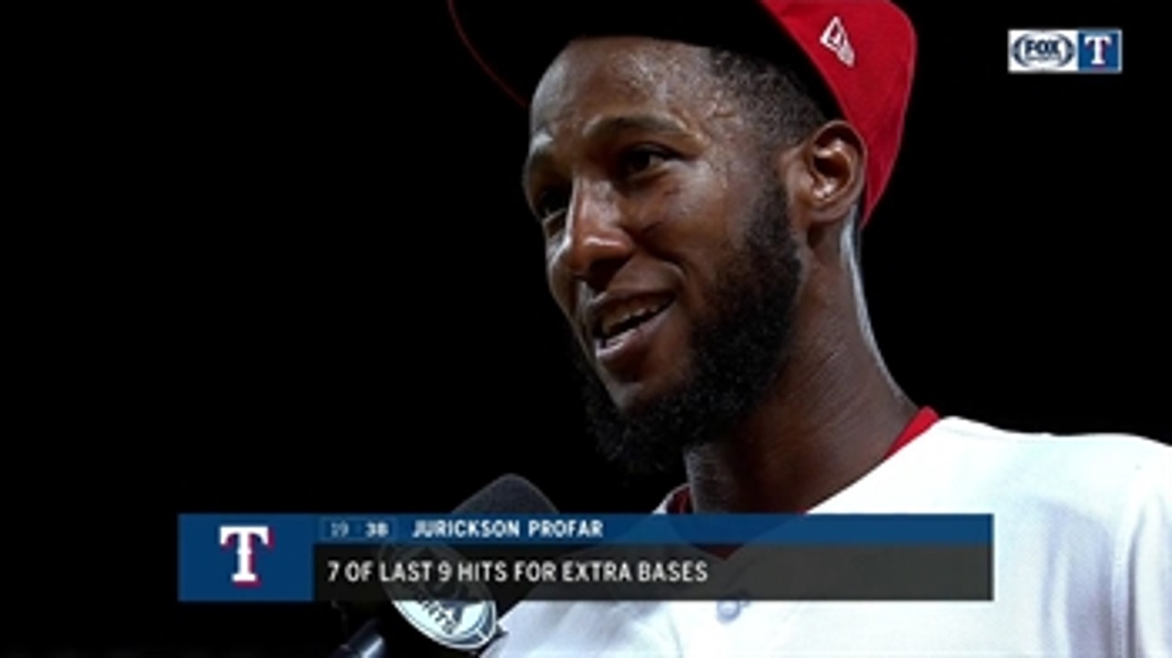 Jurickson Profar on Turning the Triple Play in the 4th, Rangers beat Angels
