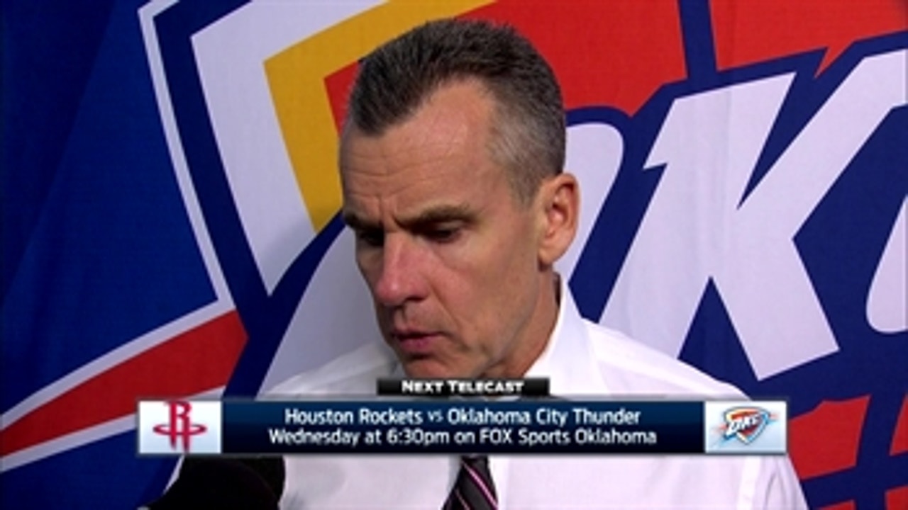 Billy Donovan on defense, missed shots in loss to Pistons