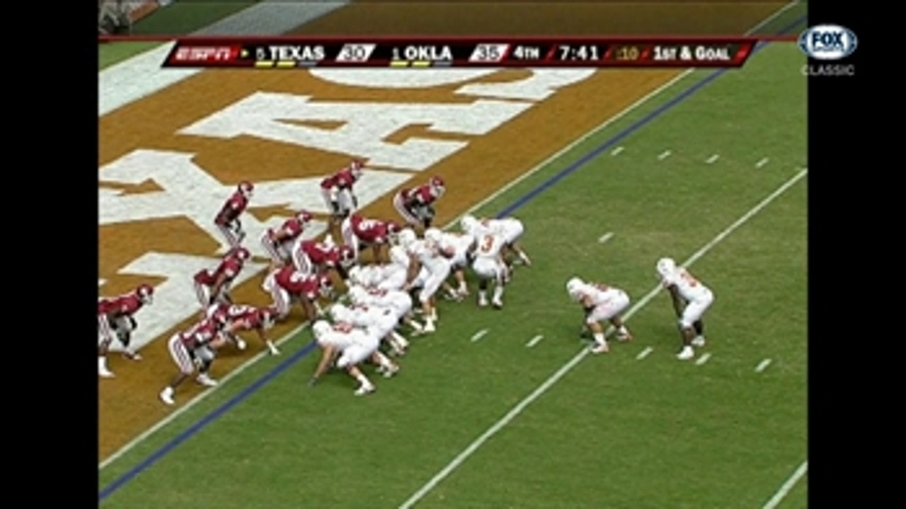 Cody Johnson 1-yard run in for a touchdwon in 2008 ' Red River Classics