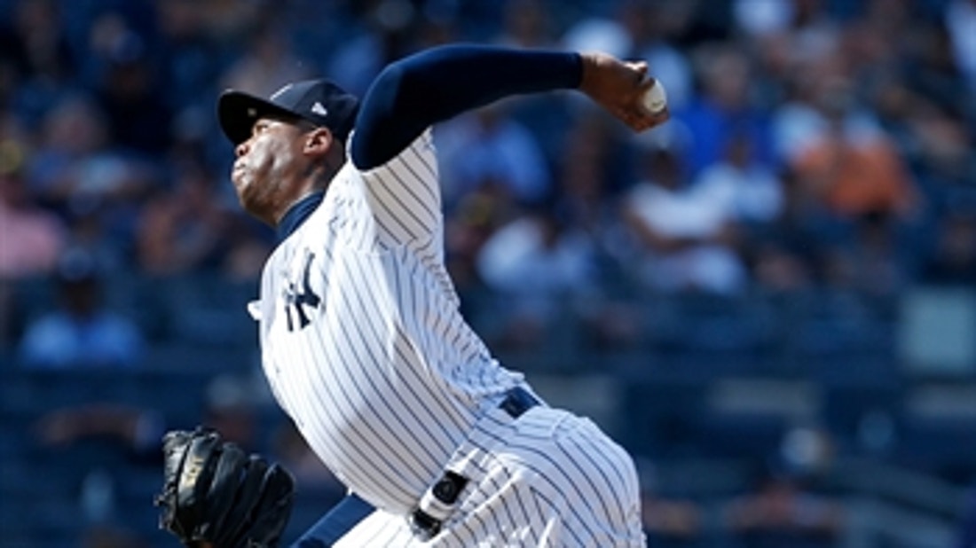 Aroldis Chapman's struggles continue