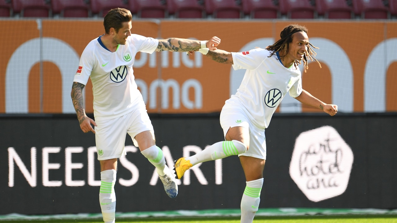 VFL Wolfsburg earns 3 points with late goal  vs FC Augsburg, continue climb up Bundesliga table