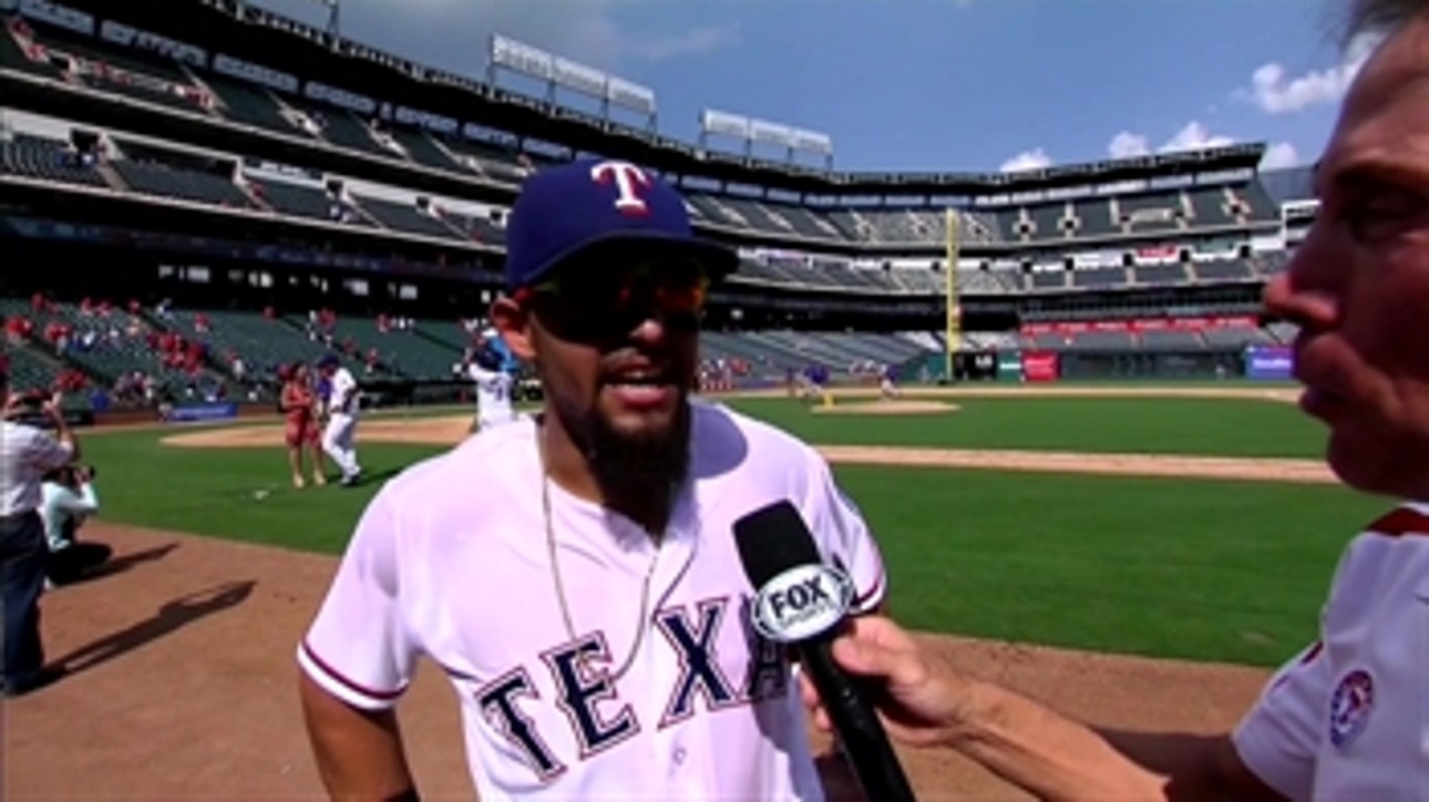 Rougned Odor continues home run swings in sweep