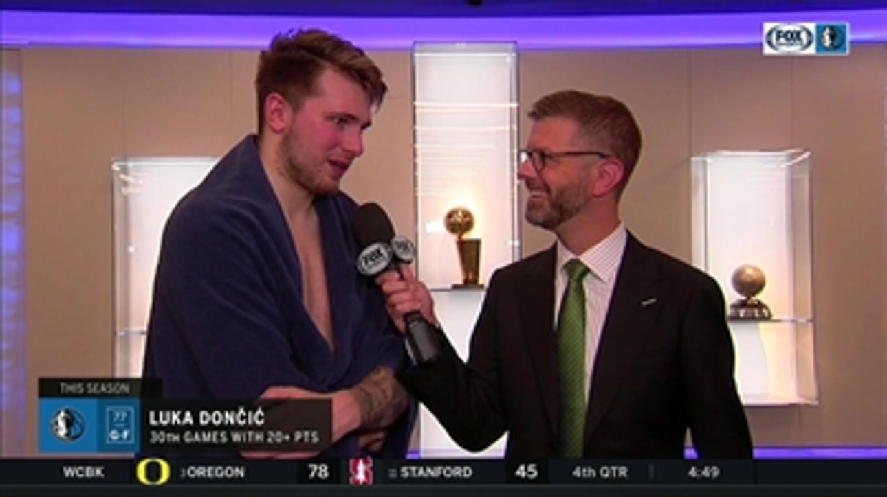 Luka Doncic talks Mavs comeback win vs. Blazers ' Mavs Live