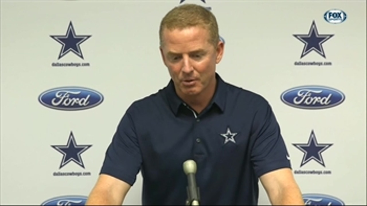 Jason Garrett reflects on the last 48 hours for the Dallas Cowboys