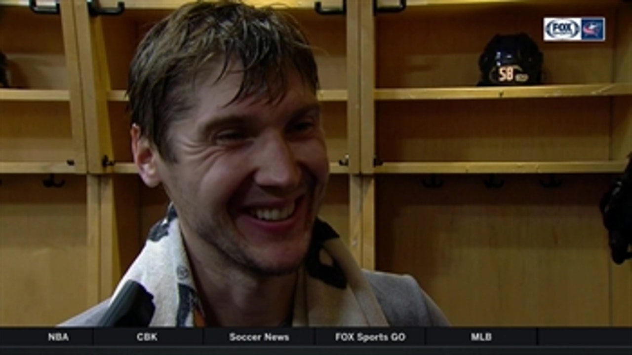 Sergei Bobrovsky loves the wins and calling out reporters