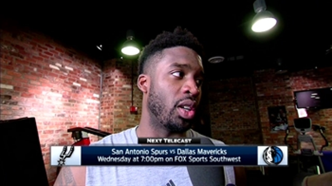 Wesley Matthews: 'We got our work to do'