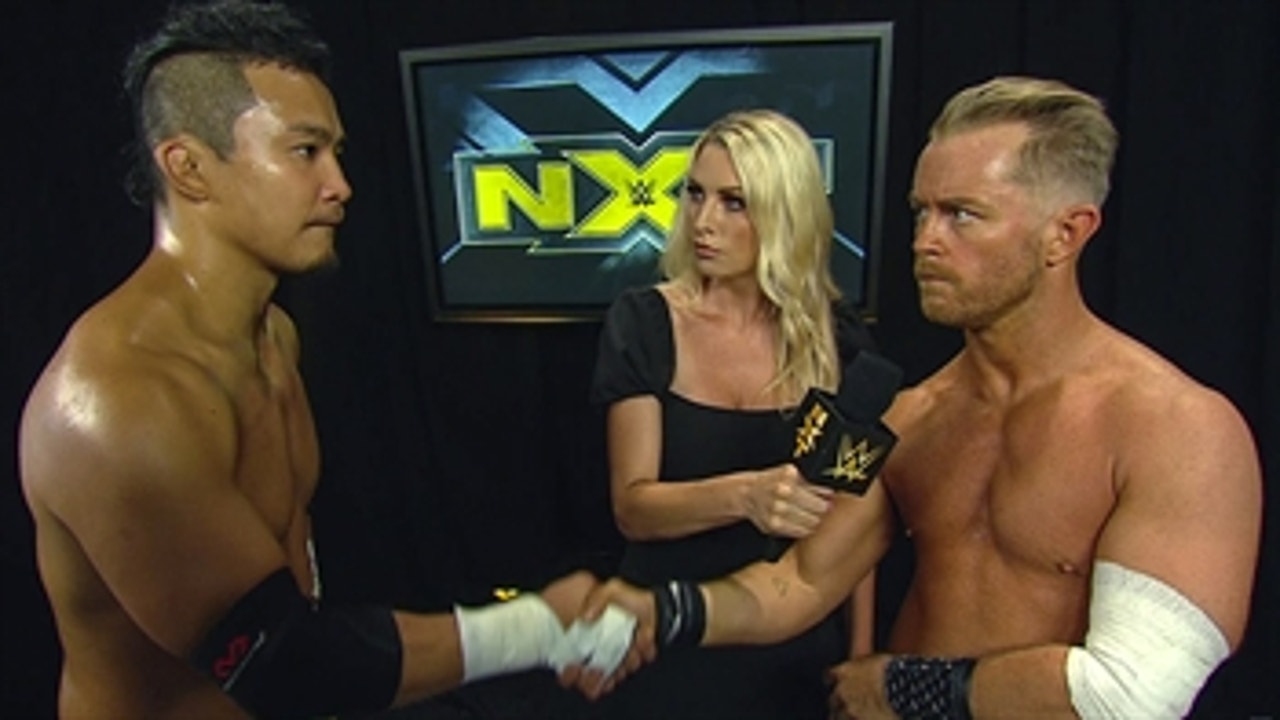 Kushida gives Drake Maverick his blessing after controversial victory: WWE NXT, May 27, 2020
