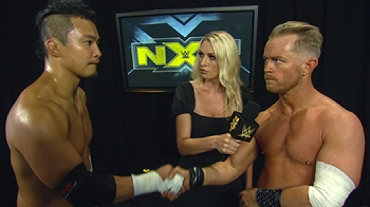 Kushida gives Drake Maverick his blessing after controversial victory: WWE NXT, May 27, 2020