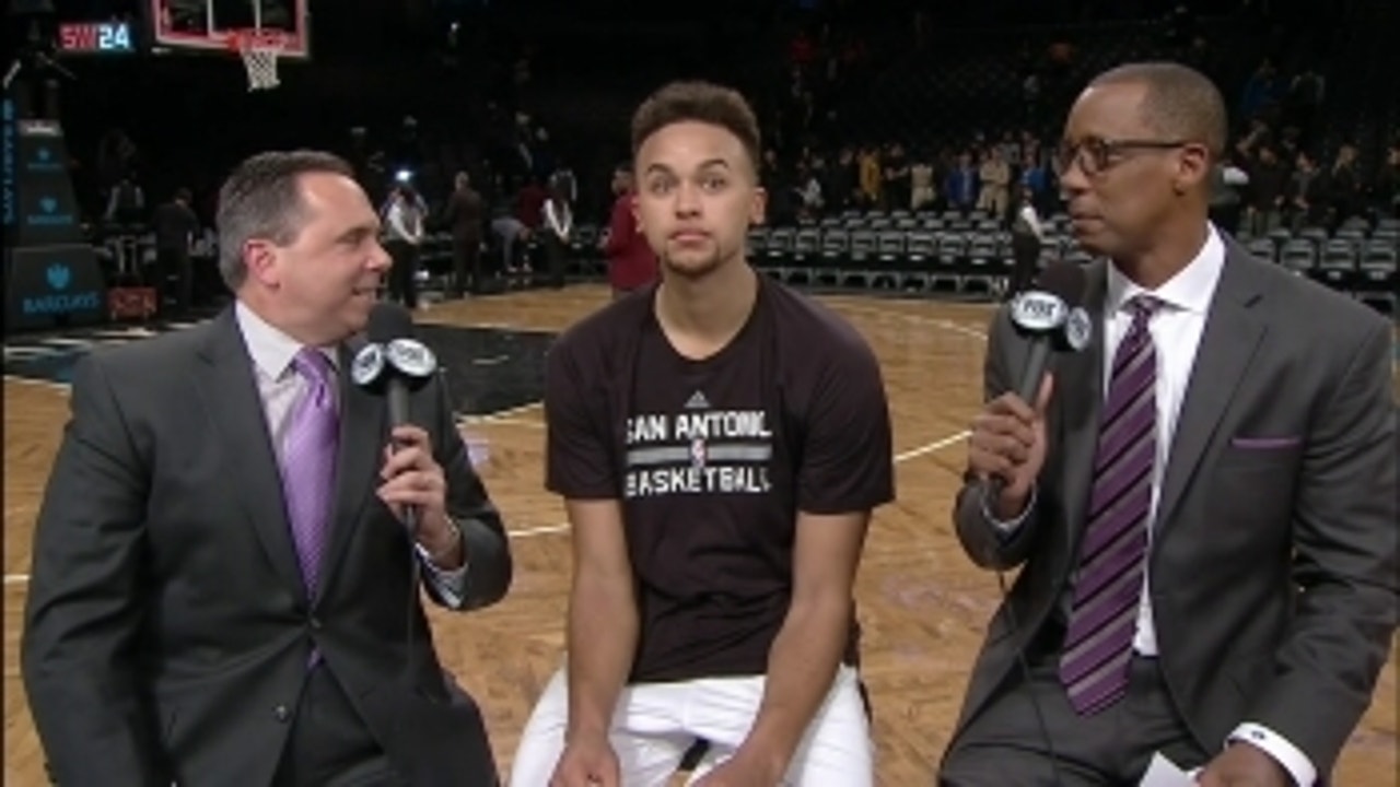 Kyle Anderson helps Spurs beat Nets with 14 pts