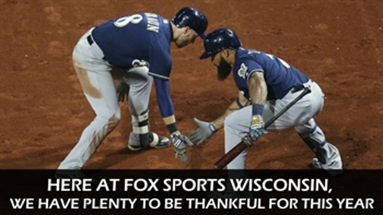 Things we're thankful for in Wisconsin sports