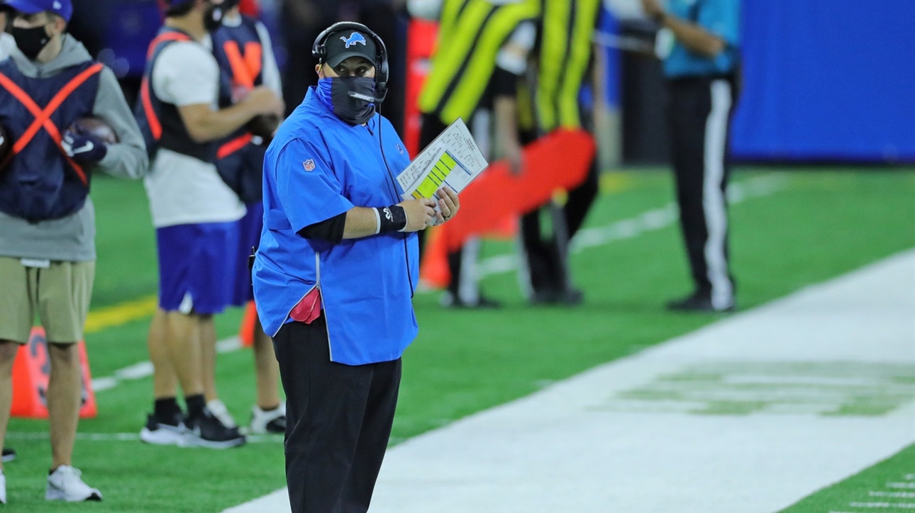 Colin Cowherd think Lions players might ‘bail’ on Matt Patricia, likes Cardinals -5.5 | TALK THE LINE