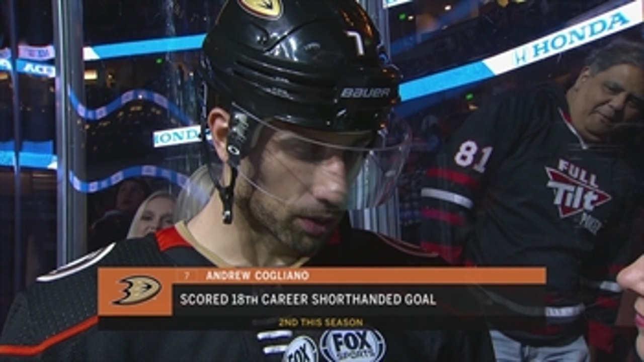 Andrew Cogliano (1 goal) and Ducks take care of Blue Jackets
