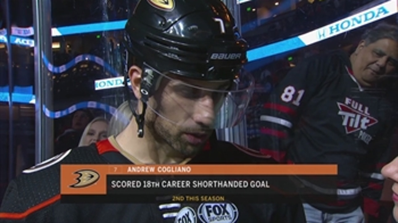 Andrew Cogliano (1 goal) and Ducks take care of Blue Jackets