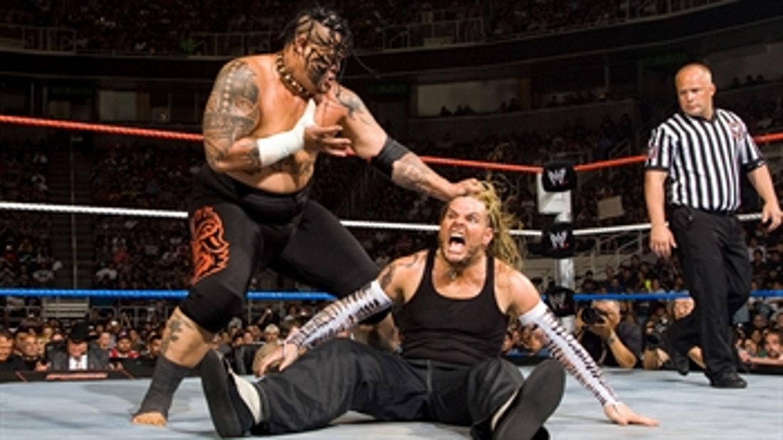 Umaga vs. Jeff Hardy - Intercontinental Title Match: WWE Great American Bash 2007 (Full Match)