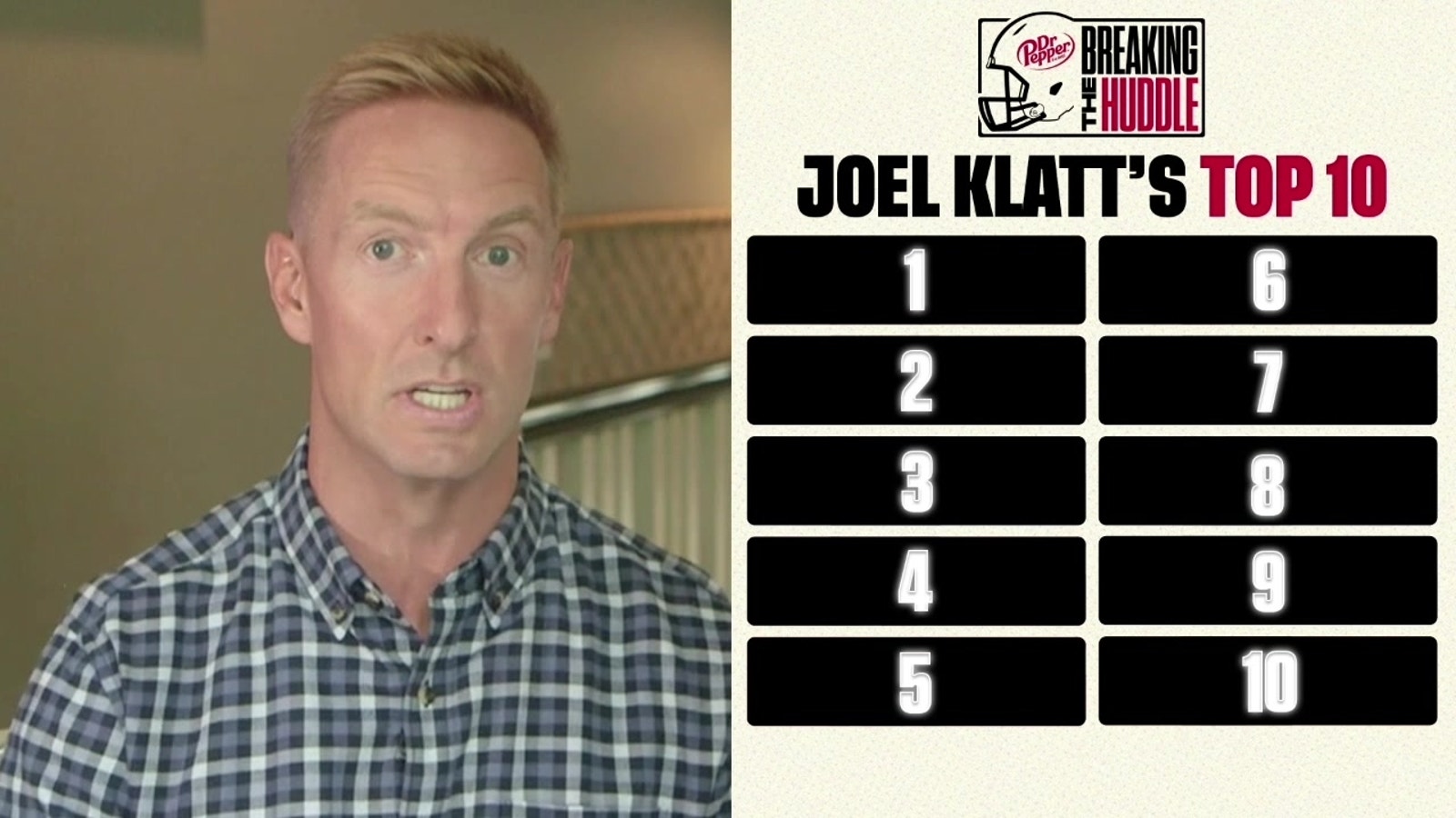 Joel Klatt's college football preseason Top 10 | BREAKING THE HUDDLE
