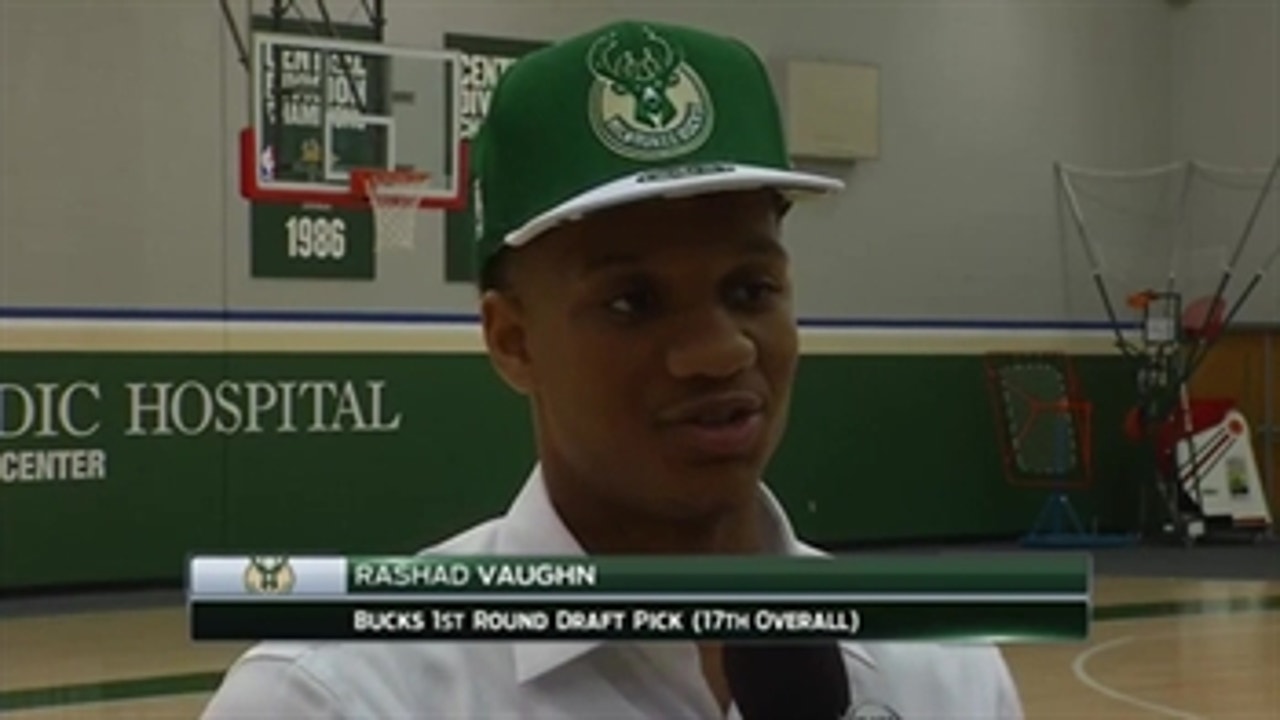 Interview with Bucks draft pick Rashad Vaughn