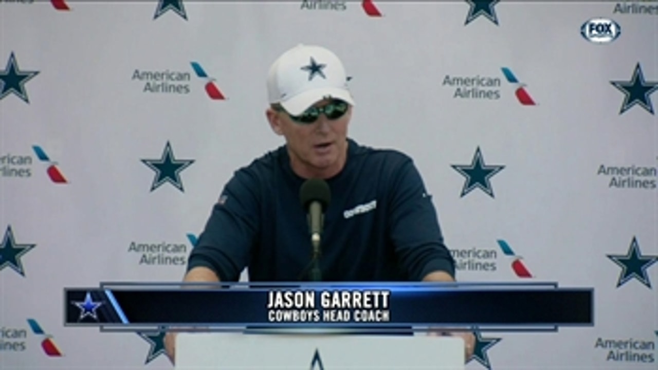 Jason Garrett on releasing Rico Gathers: 'His inexperience was ultimately the issue' ' Inside Cowboys Training Camp