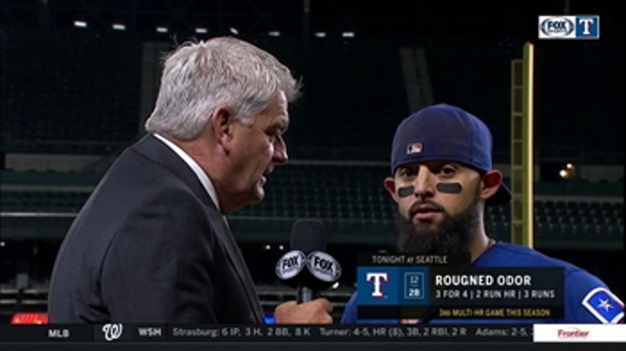 Rougned Odor: 'We feel really good now'